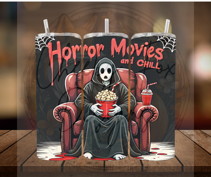 Tumbler - "horror movies and chill"