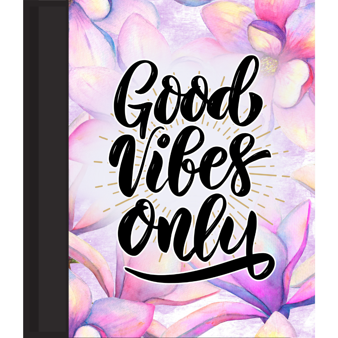 Notebook/Journal "good vibes only"